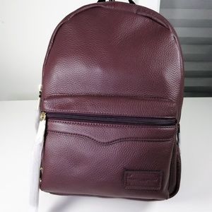 Rebecca Minkoff Medium Zip Leather Backpack NWT